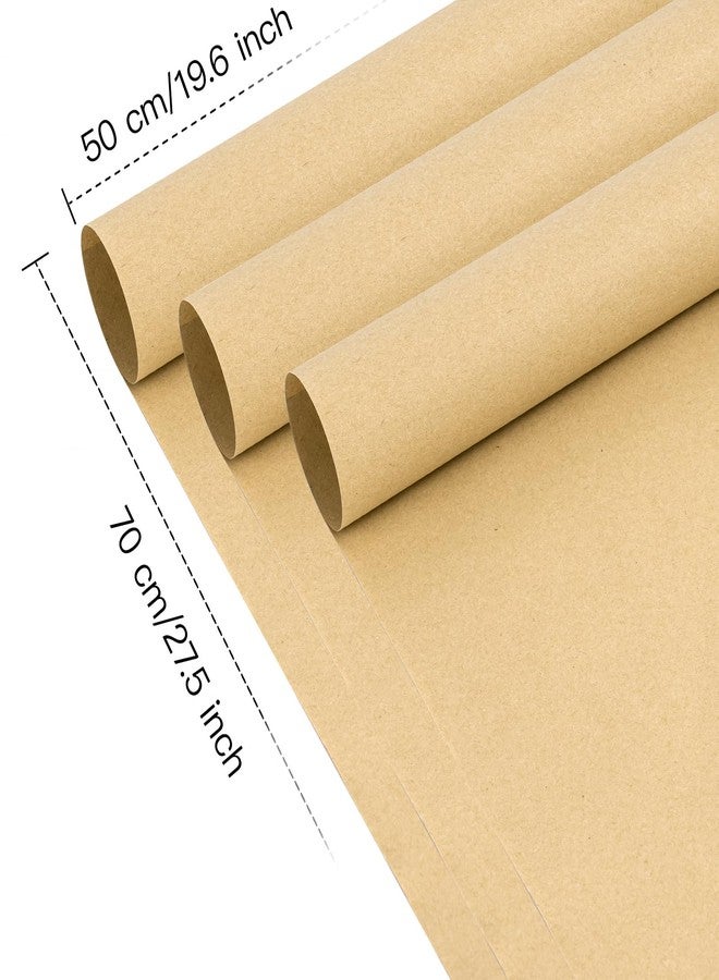 WRAPAHOLIC 20 Sheets Kraft Newspaper Flower Wrapping Paper - 19.6 x 27.5 inch Brown Font Vintage Newsprint Design Reversible Floral Bouquet Wrapping Paper for Florist Supply Wedding Birthday Gift DIY - Image 3